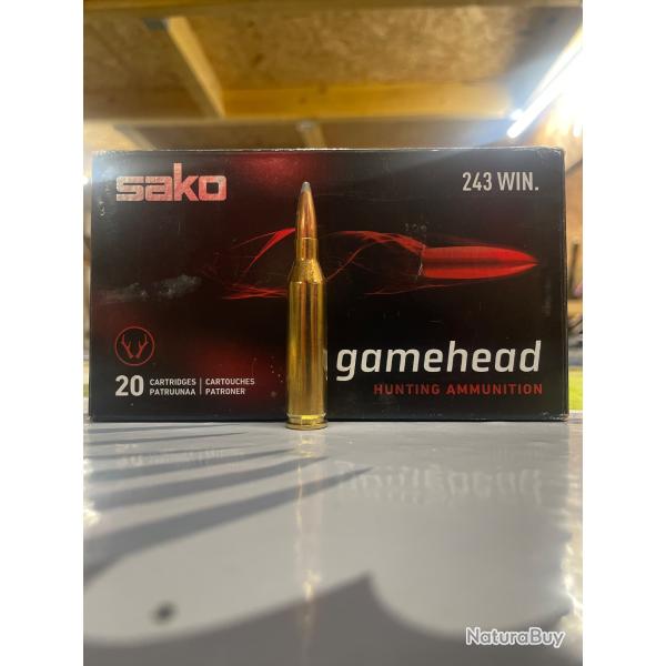 Sako game head 243 win 90 grs
