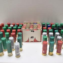 Lot n&deg;1 de 100 cartouches BJ-BG plomb 7-8-9 - Cal. 16