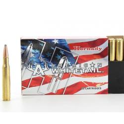 MUNITION HORNADY INTERLOCK AMERICAN WHITETAIL SP CAL 30-06 180gr ,20