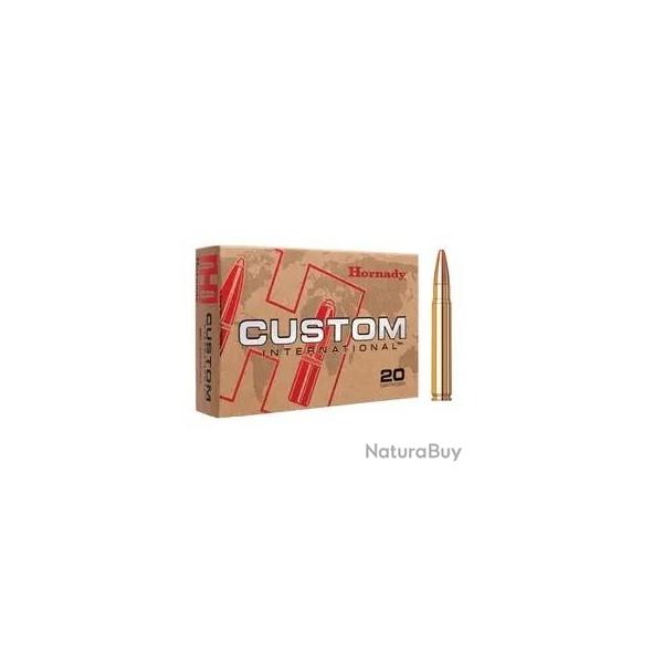 MUNITION HORNADY 9.3X62 286GR CUSTOM SP