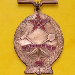 INSIGNE RUSSE X.C.C.P&nbsp;EN REPRODUCTION&nbsp;DE FABRICATION ALLEMANDE&nbsp;, TRES BON ETAT VOIR PHOTOS&nbsp;  . POUR