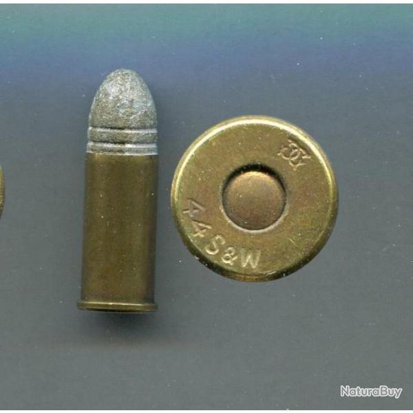 .44 S&W Russian - tr�s ancienne fabrication fran�aise  - marquage : GG   44 S&W - Port Compris