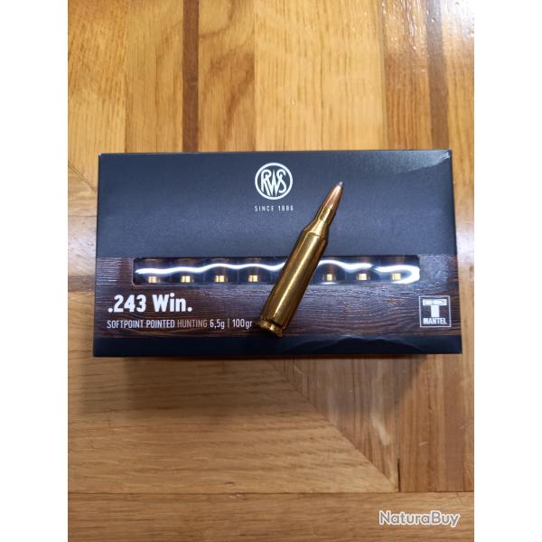 243Win RWS T-MANTEL 6.5G / 100GR