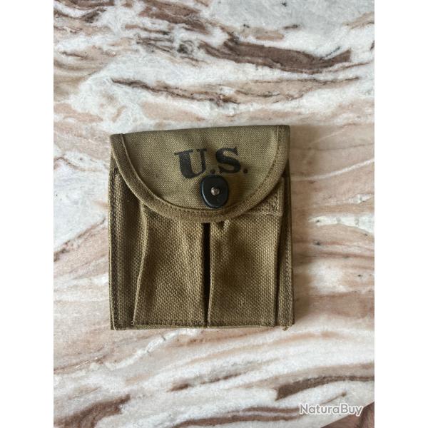 Pochette US M1 carabine ww2 originale Updike Awning Co. 1943