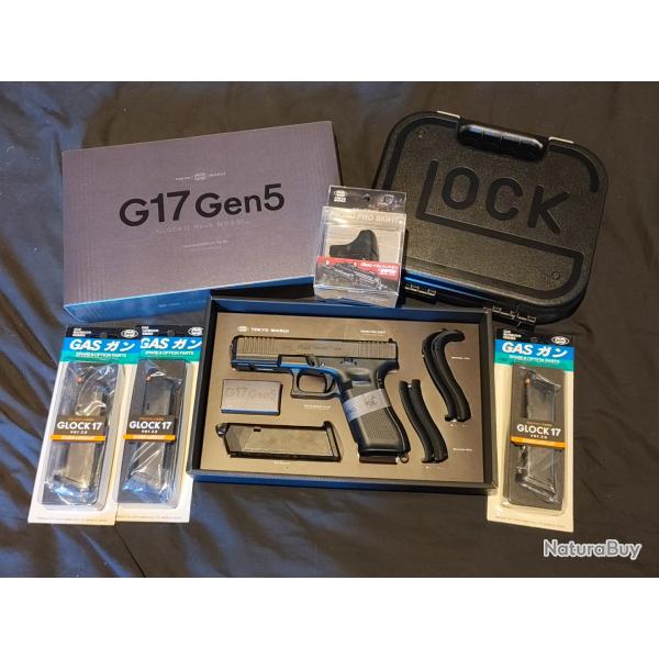 Tokyo Marui Glock 17 gen5 pack