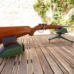 Ansch&uuml;tz Mod. 1432 cal. .22 Hornet - Rare version &agrave; canon lourd - Stecher - M14x1