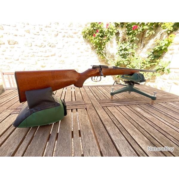 Ansch�tz Mod. 1432 cal. .22 Hornet - Rare version � canon lourd - Stecher - M14x1
