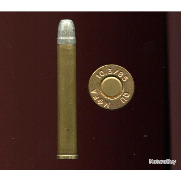10.3 x 65 R Baenziger - TRES RARE calibre - RARE marquage : M+FA 10.3/65 QU - Port Compris