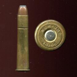 .40-65 WCF Winchester - marquage : REM-UMC 40-65 - balle cuivre pte plomb m&eacute;plate - Port Compris