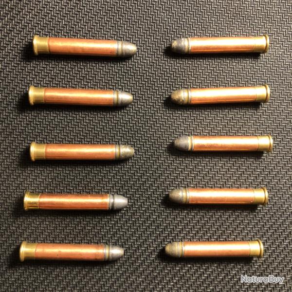 Lot de 10 cartouches 6 mm extra long � percussion annulaire