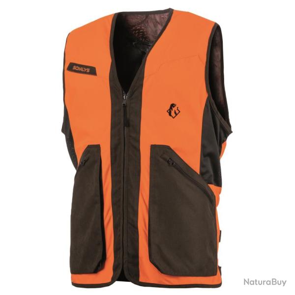 GILET CLASSY REVERSIBLE CAMO BLAZE - 4XL - SOMLYS