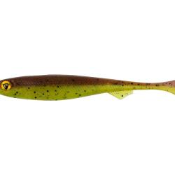 Leurre Souple FOX RAGE Slick Shad 9cm &agrave; l'unit&eacute; Green Pumpkin