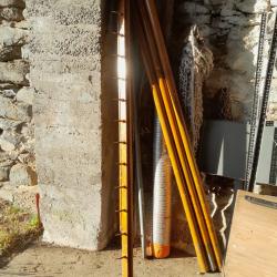 portique de d&eacute;pe&ccedil;age du grand gibier d&eacute;montable