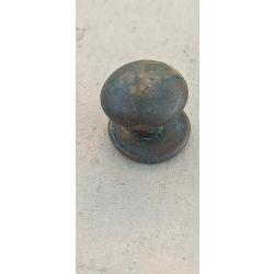 Bouton laiton pour bretelle de fusil et &eacute;quipement militaire diam&egrave;tre 14.8mm (2129)