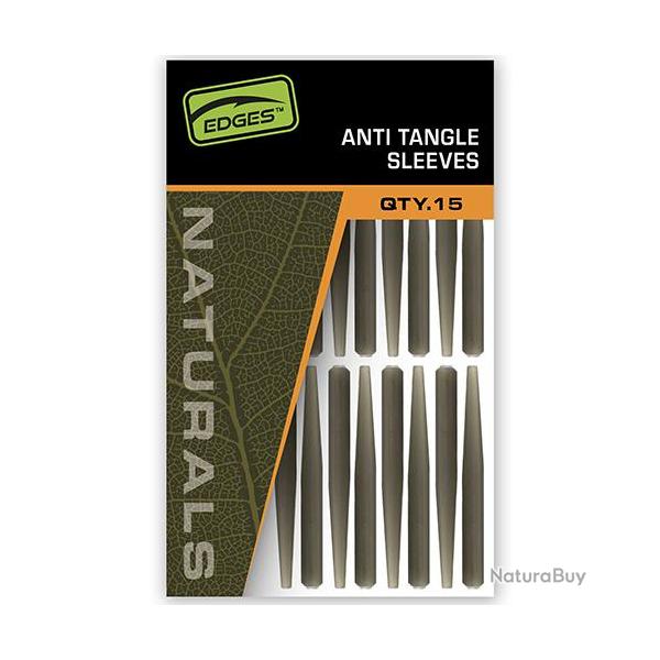 Anti Tangle Fox Edges Sleeves Naturals (par 15)