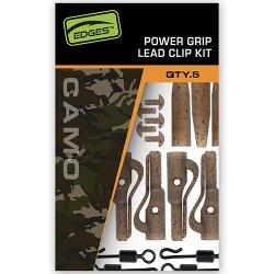 Kit Montage Fox Edges Camo Power Grip Lead Clip (par 5)