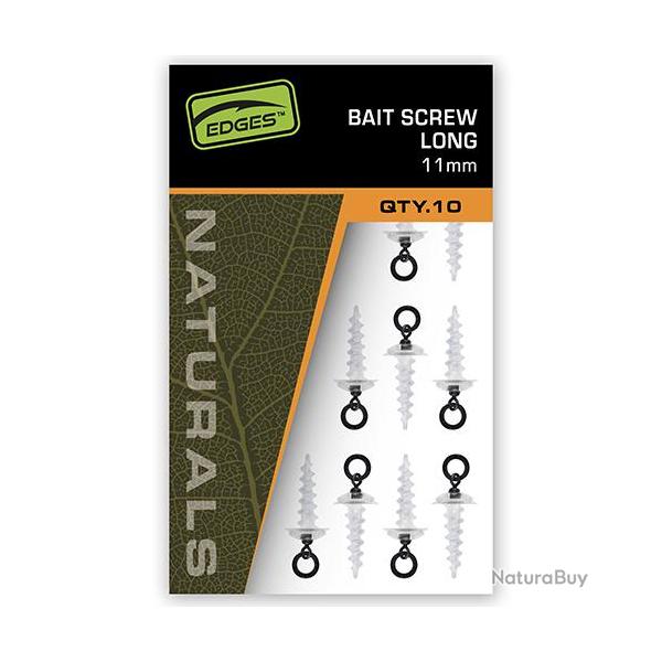 Vis � App�ts Fox Edges Bait Screw Long 11mm (par 10)