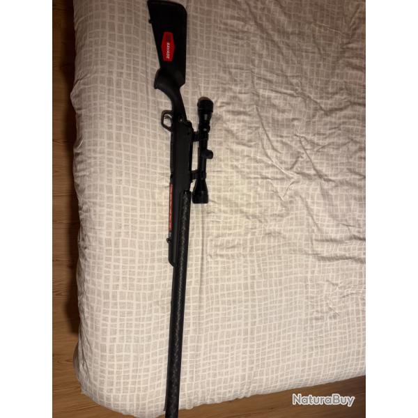 Carabine SAVAGE Axis Xp Silence Cal 222 Rem ench�re 1� sans prix de r�serve