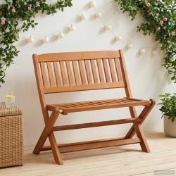 Banc d'enfants Marron 61 x 38 x 57 cm Bois d'eucalyptus massif