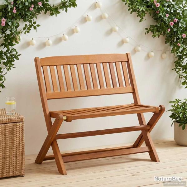 Banc d'enfants Marron 61 x 38 x 57 cm Bois d'eucalyptus massif