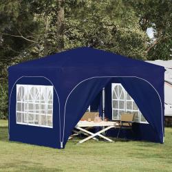 Tente de f&ecirc;te pop-up 290 x 290 x 245 cm Bleu