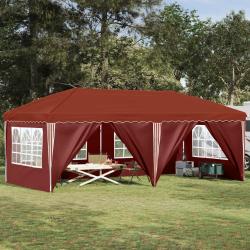 Tente de f&ecirc;te pop-up 575 x 288 x 245 cm Terre cuite