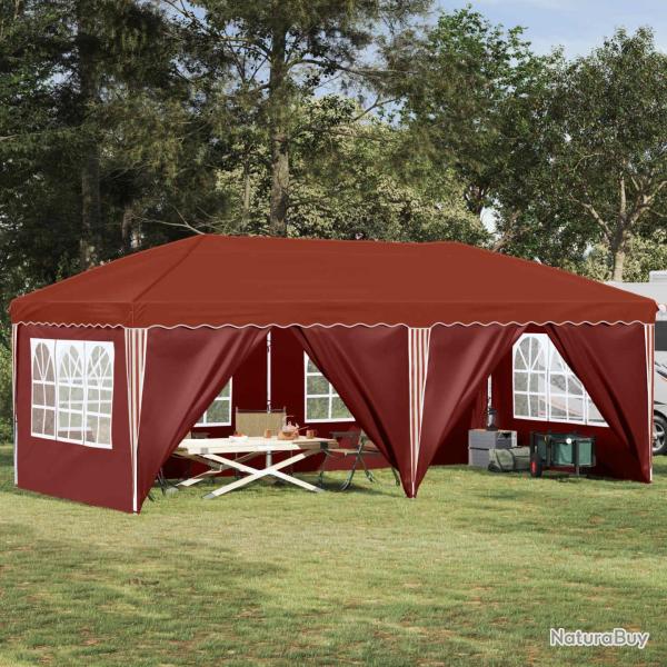 Tente de f�te pop-up 575 x 288 x 245 cm Terre cuite