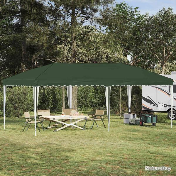 Tente de f�te pop-up 575 x 290 x 245 cm Vert
