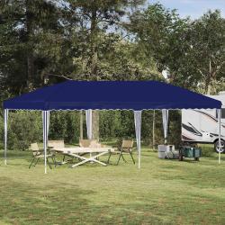 Tente de f&ecirc;te pop-up 575 x 290 x 245 cm Bleu