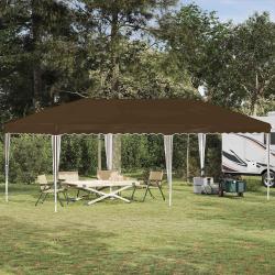 Tente de f&ecirc;te pop-up 575 x 290 x 245 cm Taupe