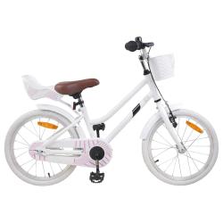 V&eacute;lo pour Enfants 18 Pouces pour les 5-7 ans Blanc