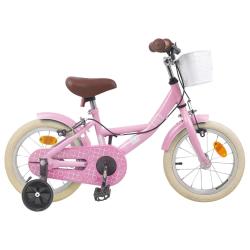 V&eacute;lo pour Enfants 14 Pouces pour les 3-5 ans Rose clair