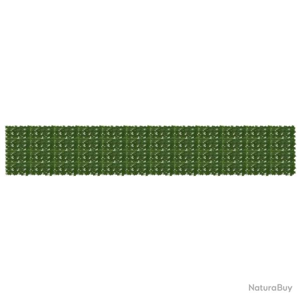 �cran de balcon avec feuilles Vert 600 x 100 cm