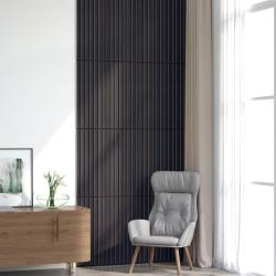 Panneaux muraux 8 pcs Anthracite 60,5 x 60 cm