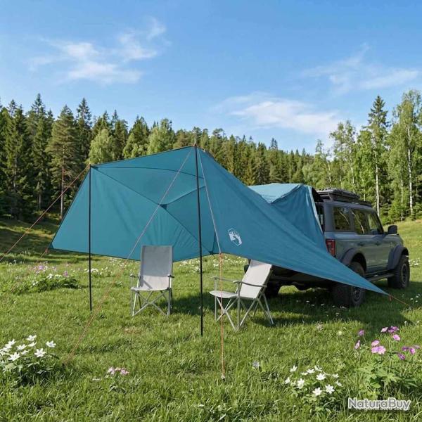 Tente de voiture Bleu 308 x 215 x 220 cm Polyester et Acier