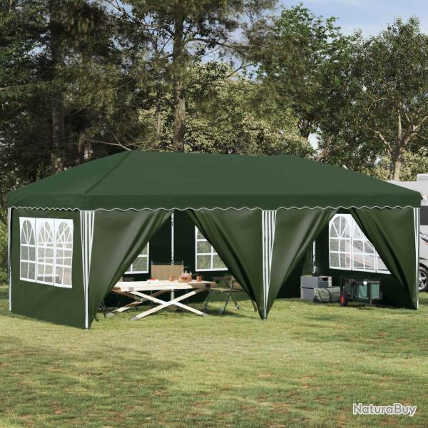 Tente de f�te pop-up 575 x 288 x 245 cm Vert