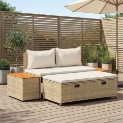Ensemble de canap&eacute;s d'ext&eacute;rieur 4 -Seater 4 pcs 55 x 30 x 39 cm