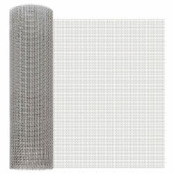 &Eacute;cran en maille 40 x 200 cm 6 Mesh Acier Inoxydable 201 Argent&eacute;