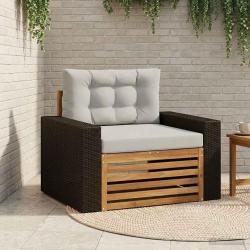 Sofa de milieu ext&eacute;rieur Naturel