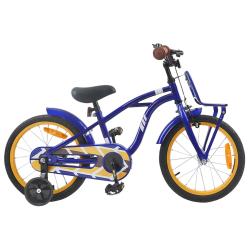 V&eacute;lo pour Enfants 16 Pouces pour 4-6 ans Bleu fonc&eacute;