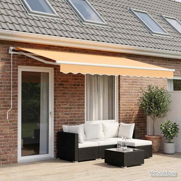 Toile de rechange pour auvent Sable 4,5 � 3,5 m Polyester