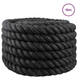 Corde en Jute 30 Noir Jute 100% Tossa
