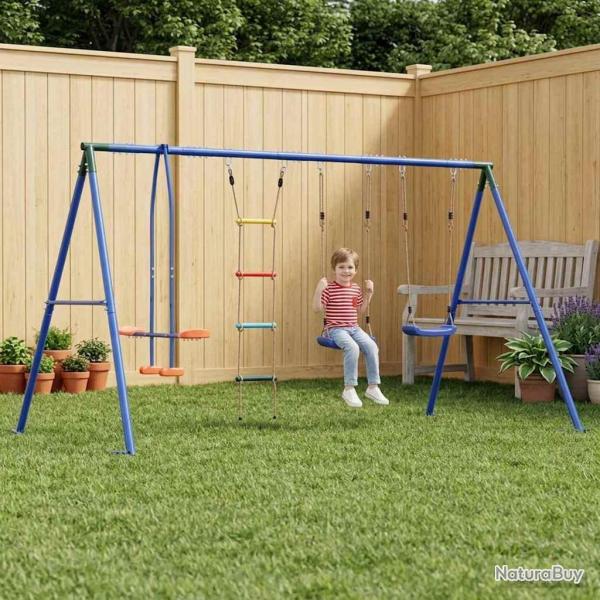 Ensemble de balan�oires d'ext�rieur Multicolore Acier et PE