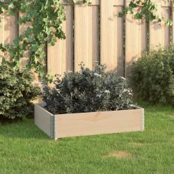Jardini&egrave;re sur&eacute;lev&eacute;e 60x80 cm Bois de pin solide