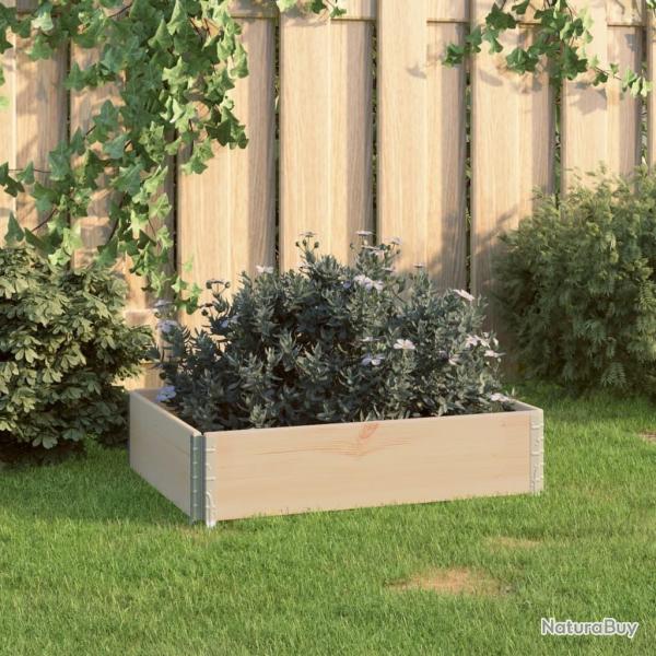 Jardini�re sur�lev�e 60x80 cm Bois de pin solide