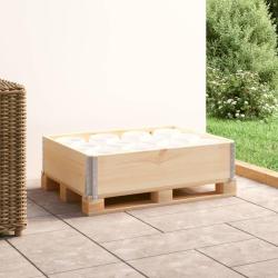 Collier de palette 60x80 cm Bois de pin solide