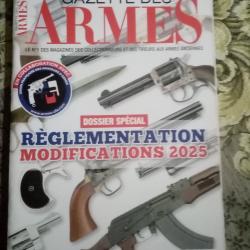 Gazette des armes N&deg; 588 - Septembre 2025 - Dossier Sp&eacute;cial - R&eacute;glementation - Modifications 2025