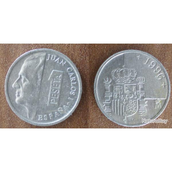 Espagne 1 Peseta 1966 Piece Alu Pesetas Spain