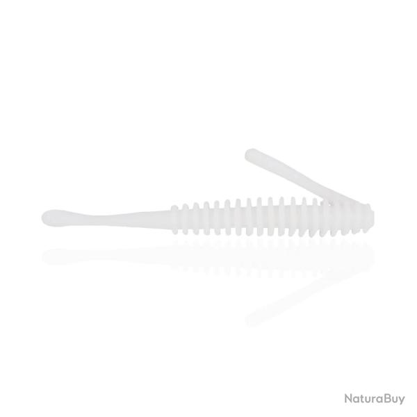Leurre Souple Reins Kick Ringer 3" - 7,5cm 111 - Mat White 7.5cm Par 15