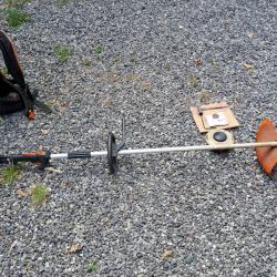 D&eacute;broussailleuse &agrave; dos thermique STIHL FR 410 C-E - Pro & Puissante